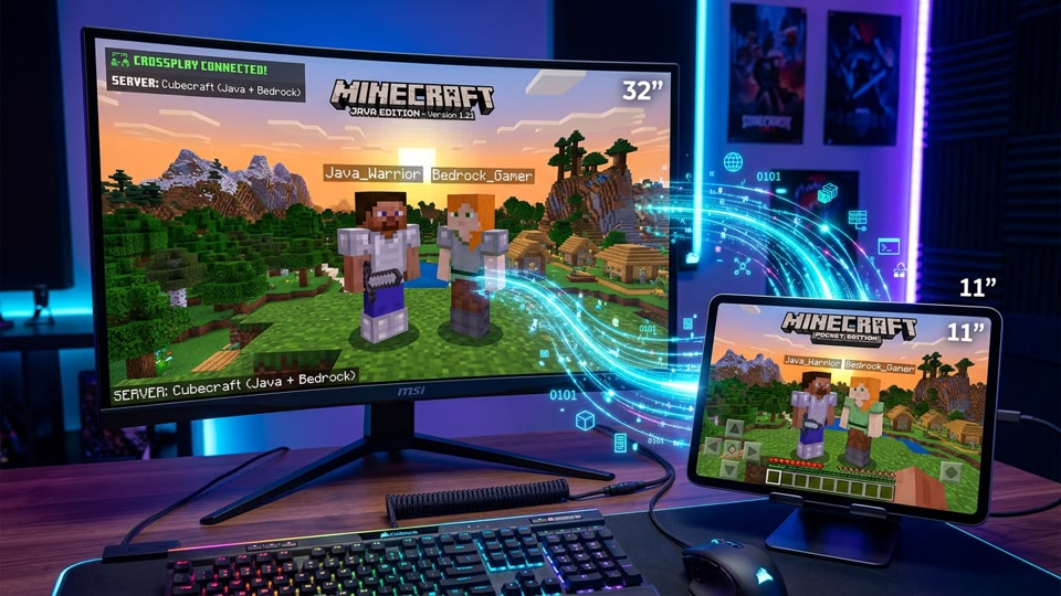 Seamless 1.21.x Crossplay: Java & Bedrock United